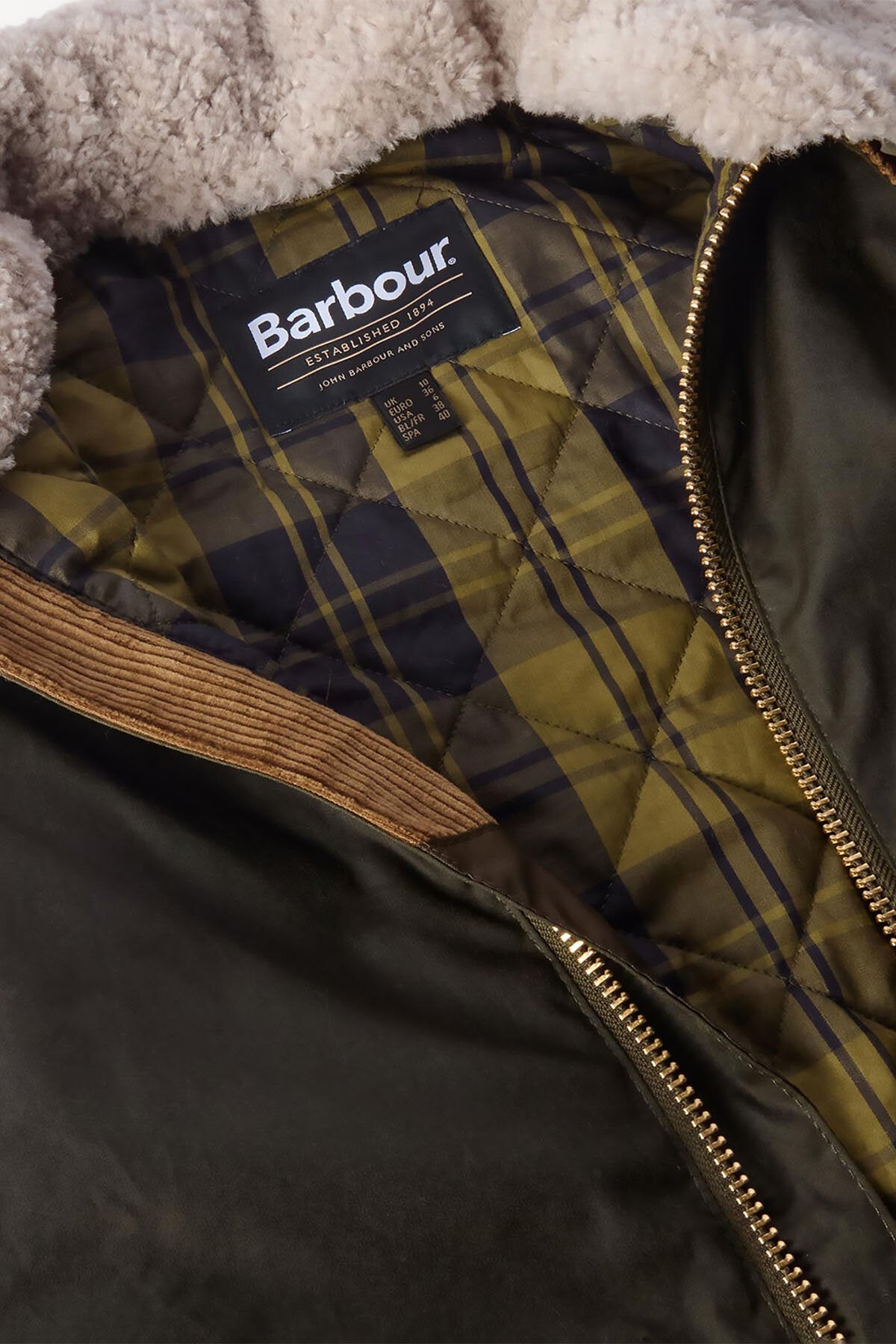 Maxine Steppjacke im Bikerstil
