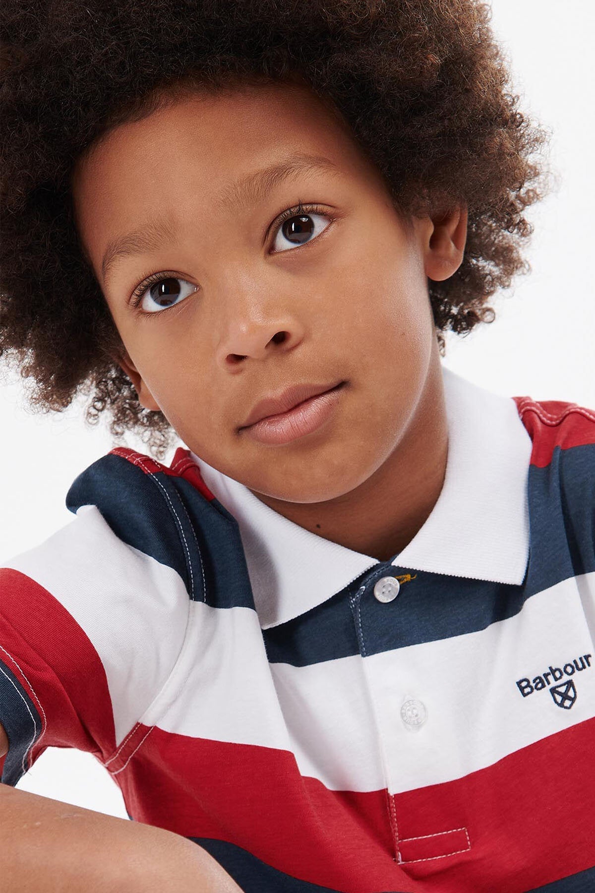 Jungen Poloshirt Logan gestreift