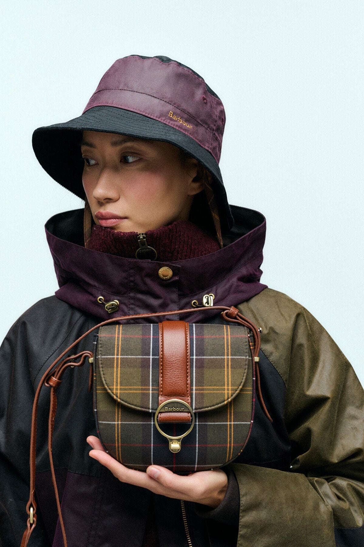 Umhängetasche Elm Tartan