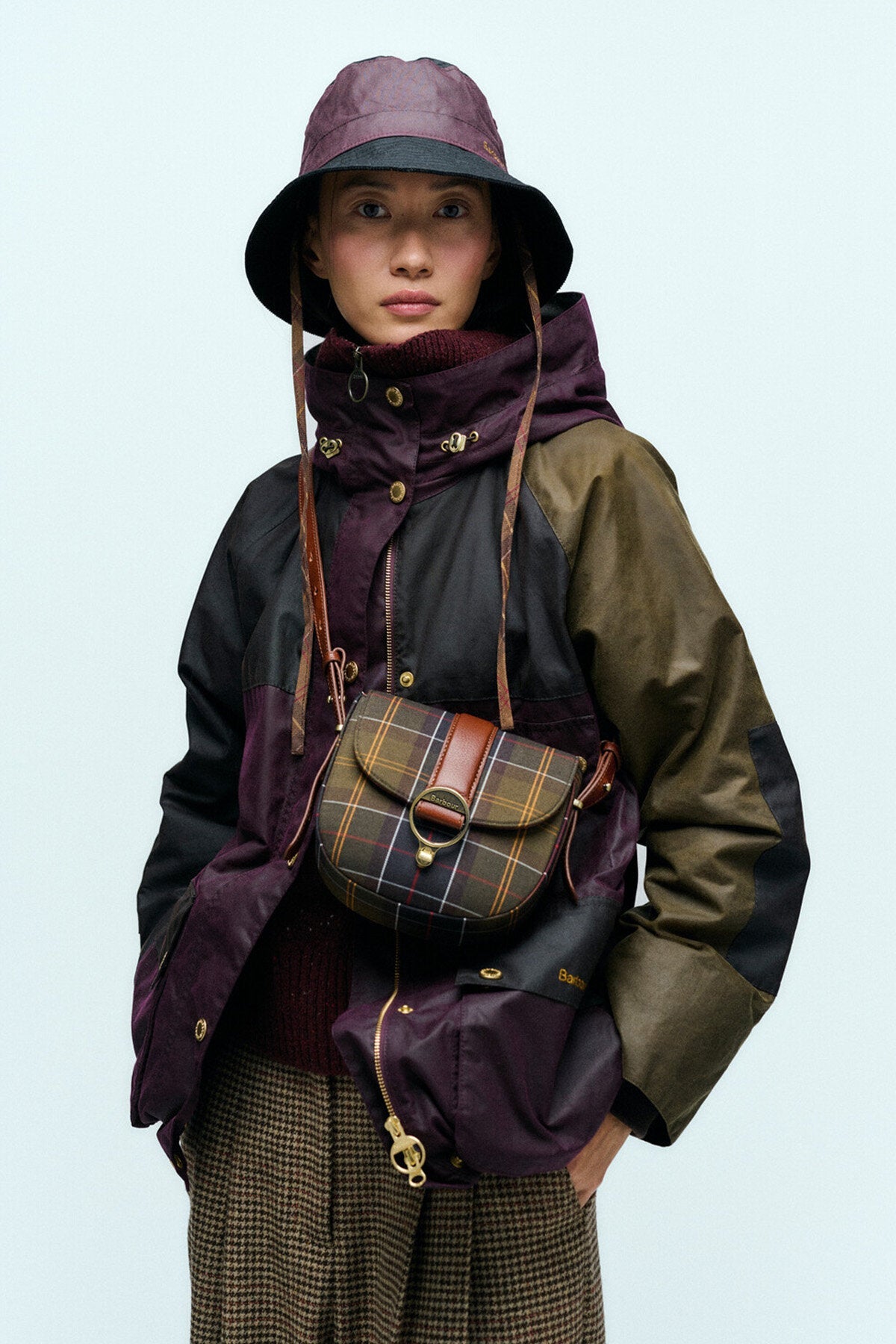 Umhängetasche Elm Tartan
