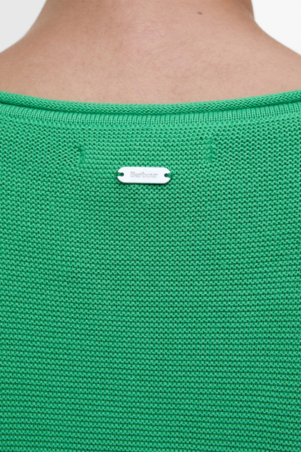 Marineblauer Pullover mit Rundhalsausschnitt
