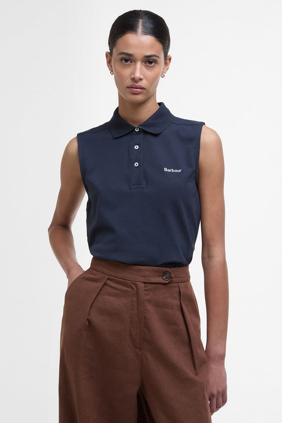 Bowford Poloshirt ohne Ärmel