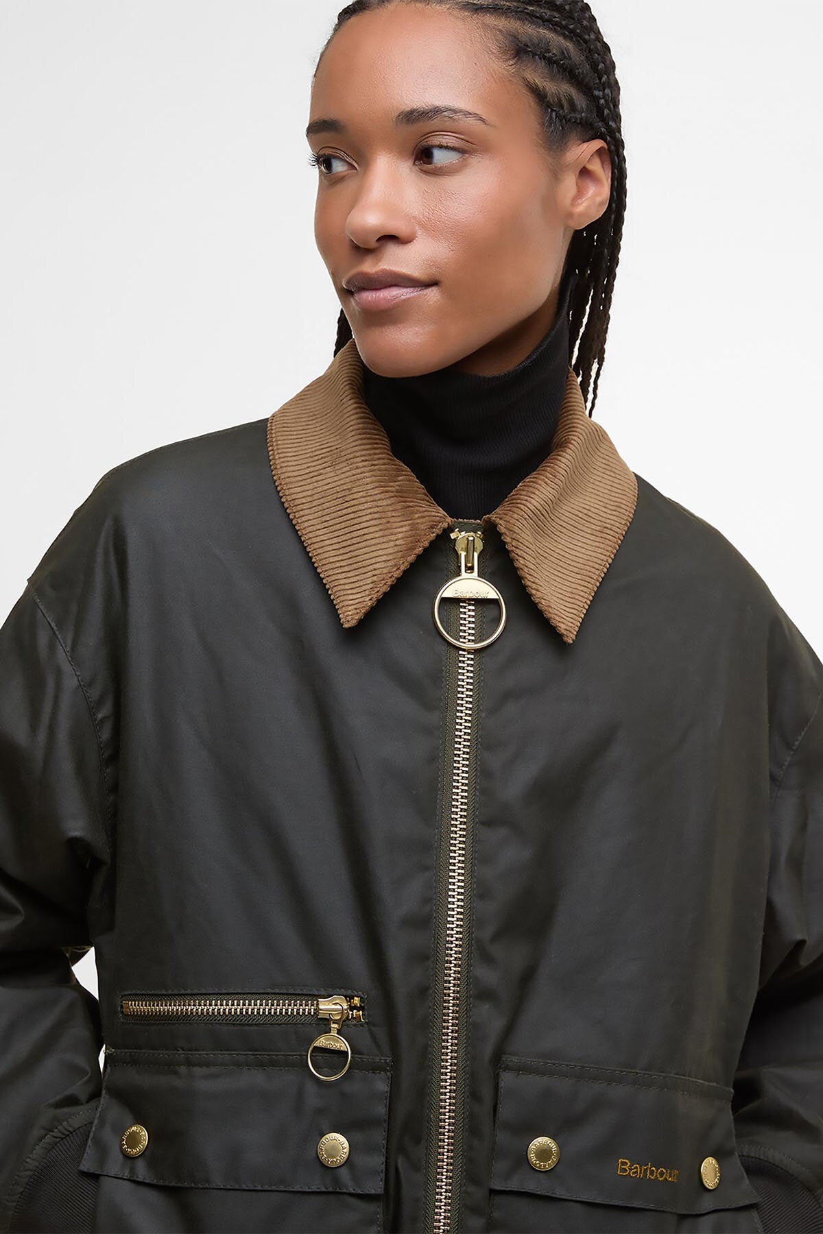 Maxine Steppjacke im Bikerstil