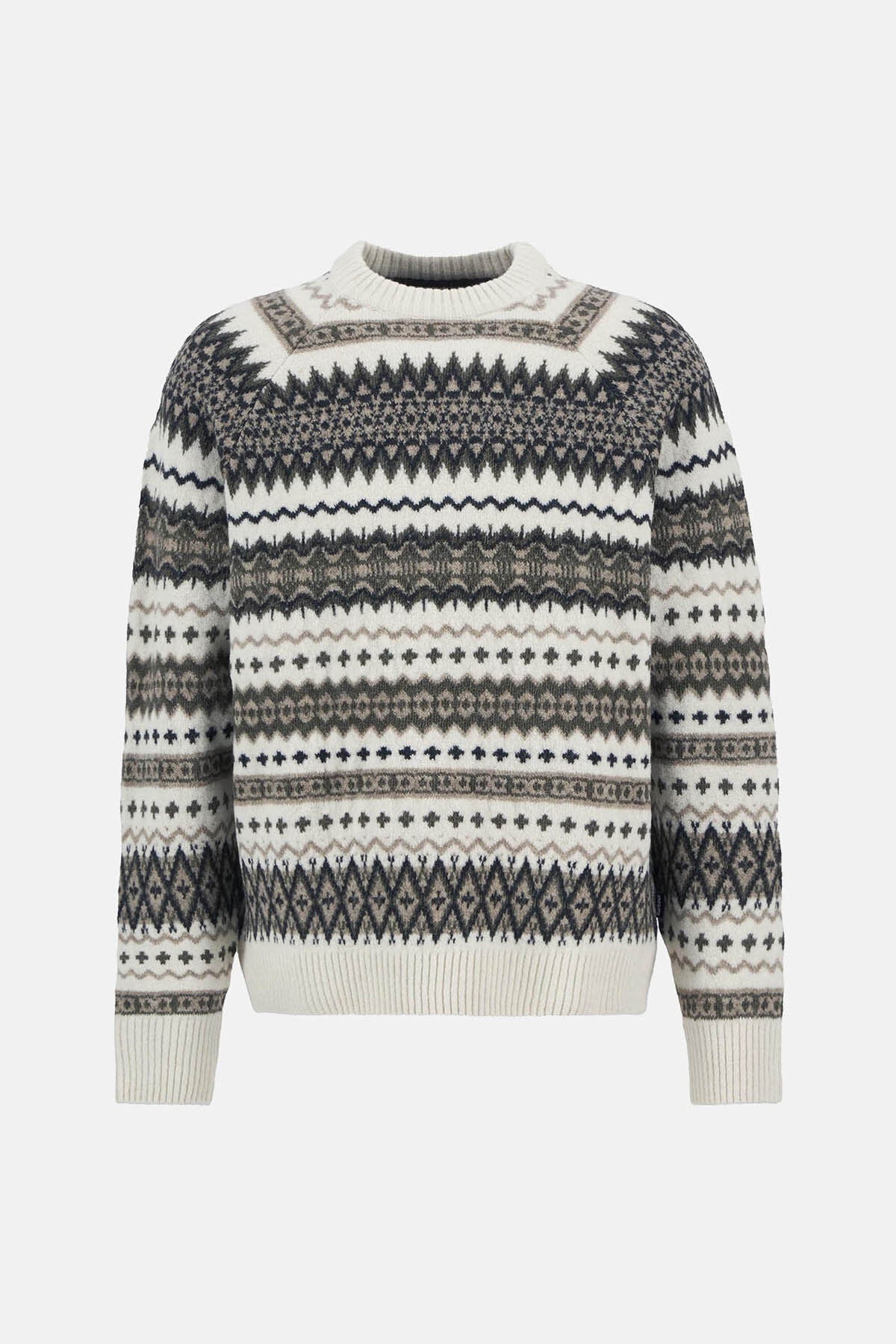 Hase Fair Isle Rundhalspullover