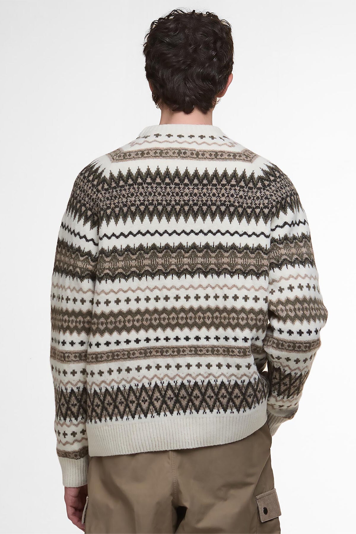 Hase Fair Isle Rundhalspullover