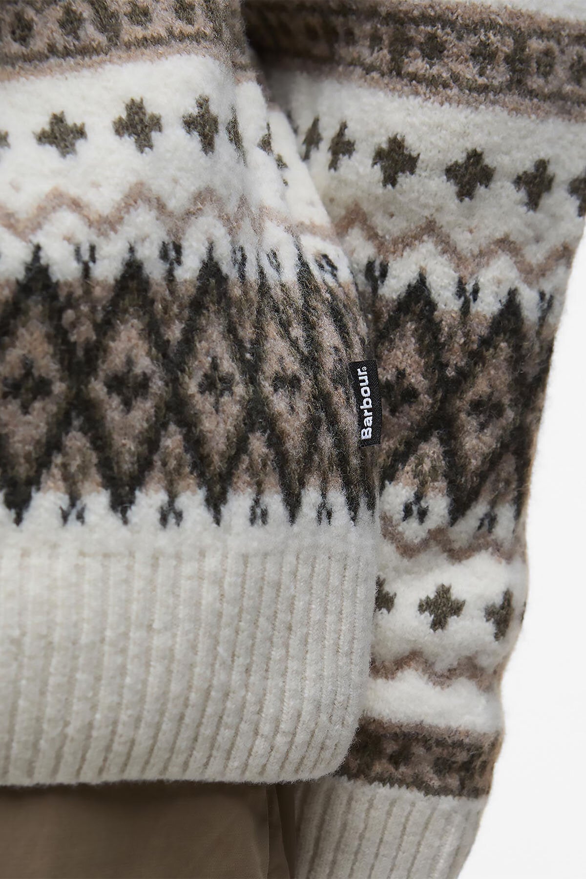 Hase Fair Isle Rundhalspullover