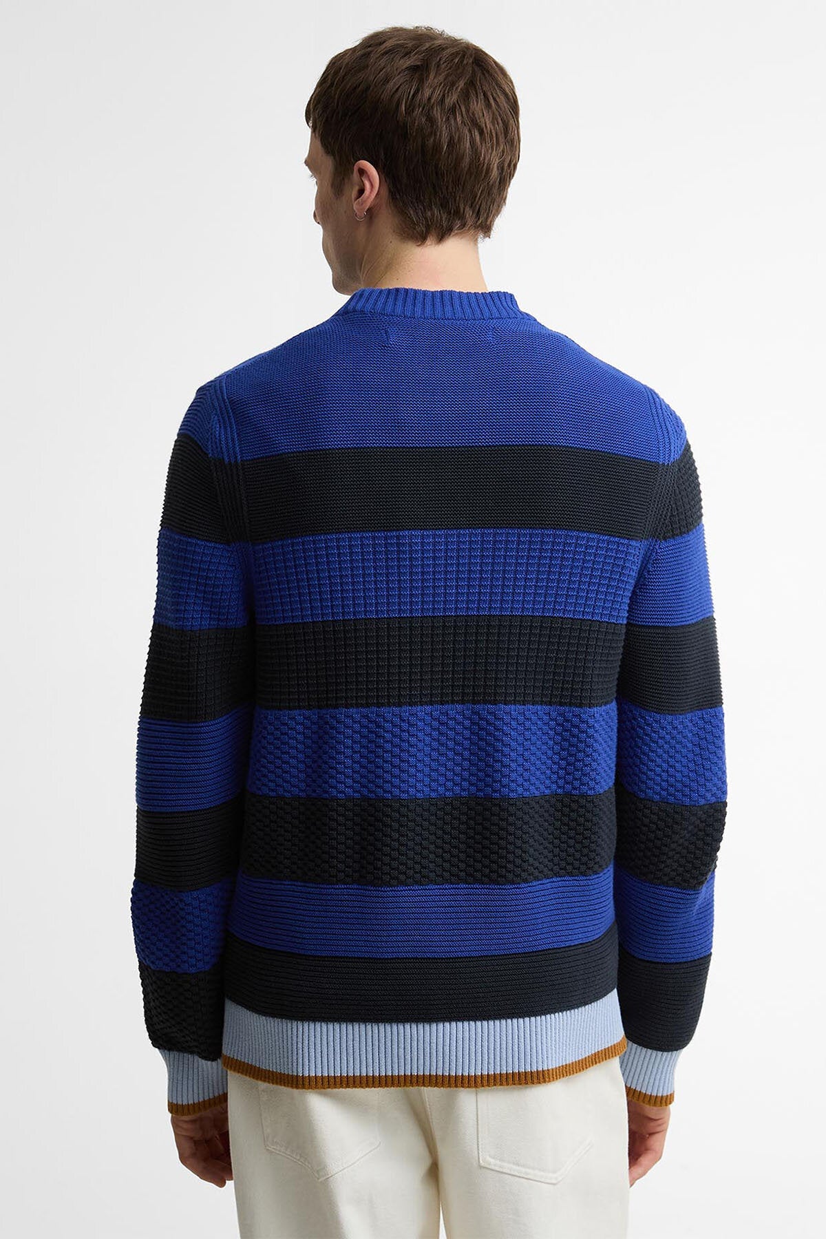 Paul Smith liebt gestreiften Rundhals-Pullover Southwold