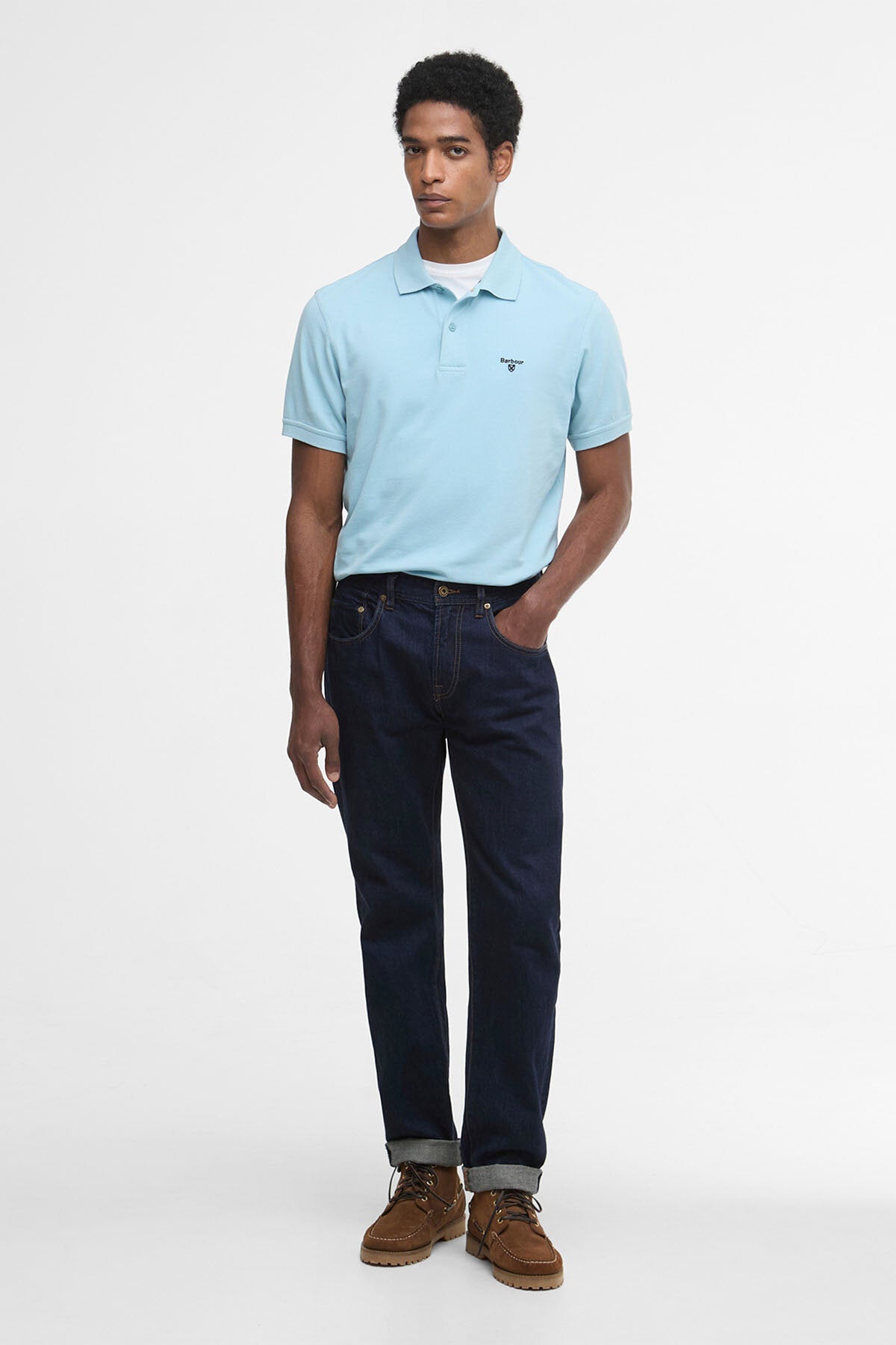 Leichtes Sport-Poloshirt
