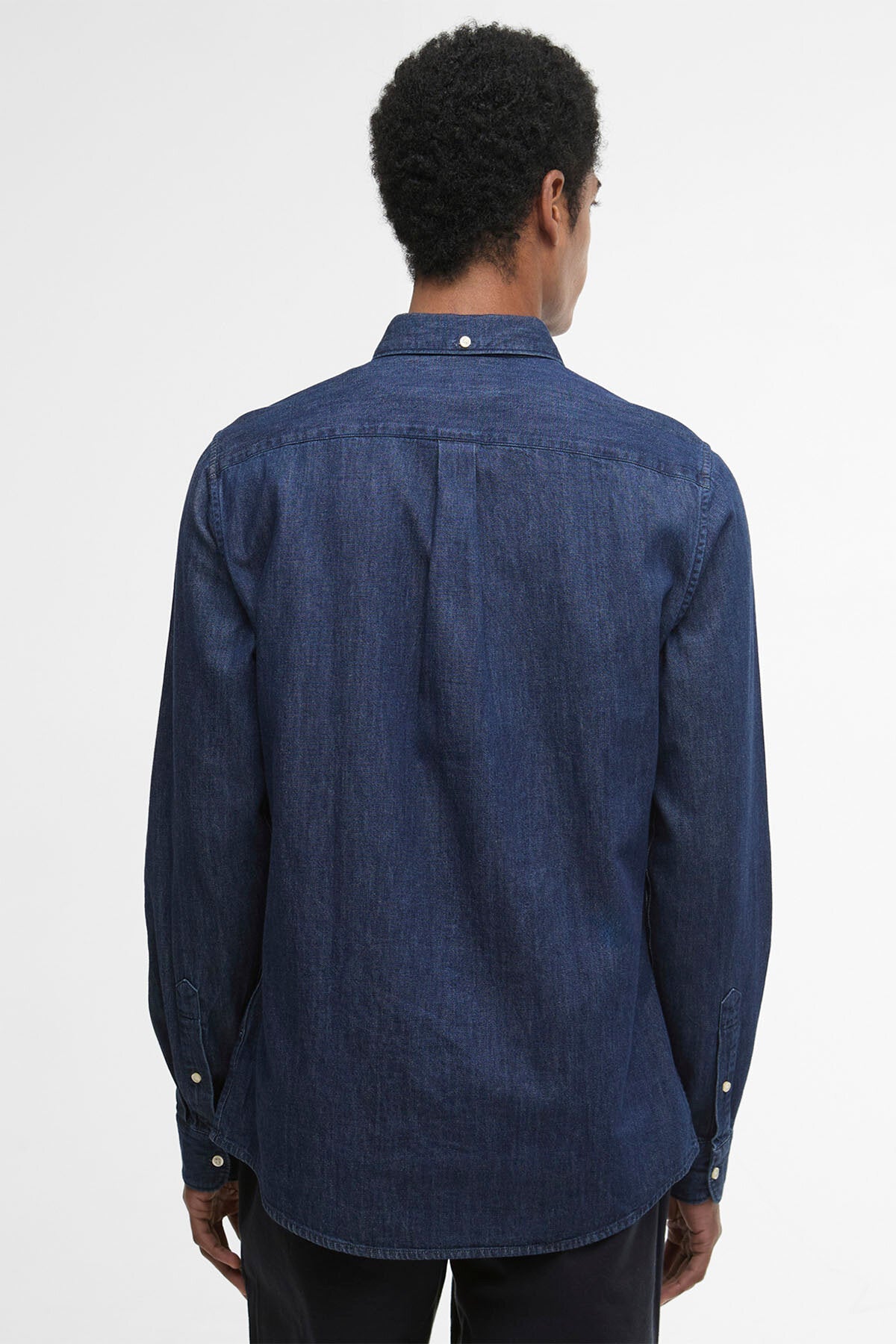 Hemd aus Denim-Crest mit langen Ärmeln