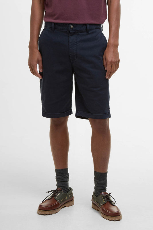 Shorts aus gewaschenem Twill-Chino