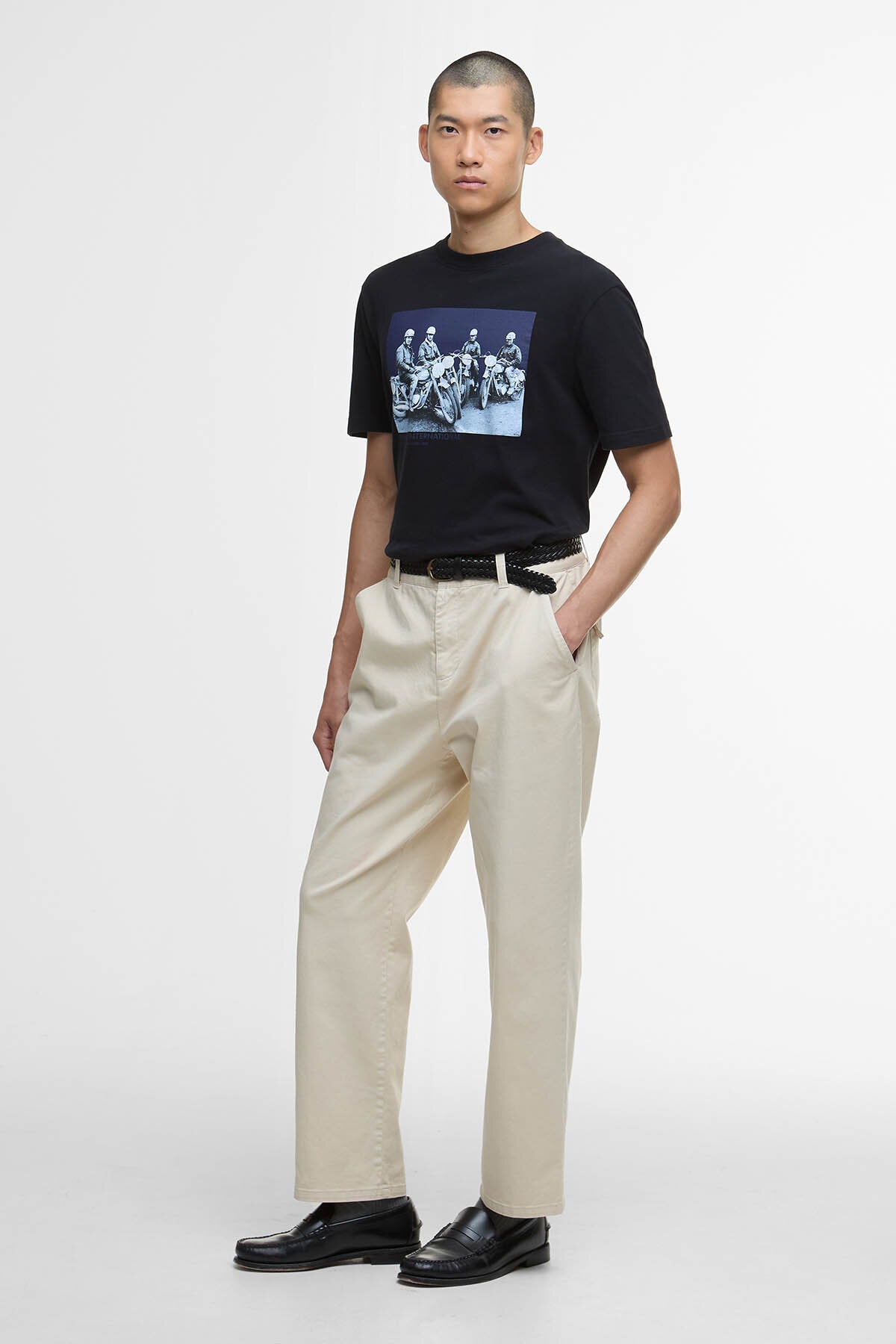 Pitstop-Grafik-T-Shirt