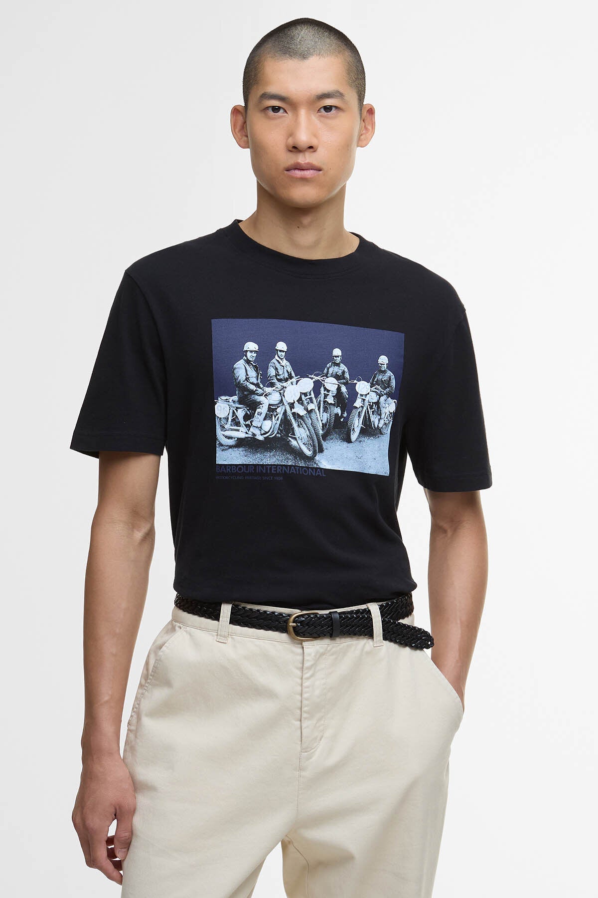 Pitstop-Grafik-T-Shirt