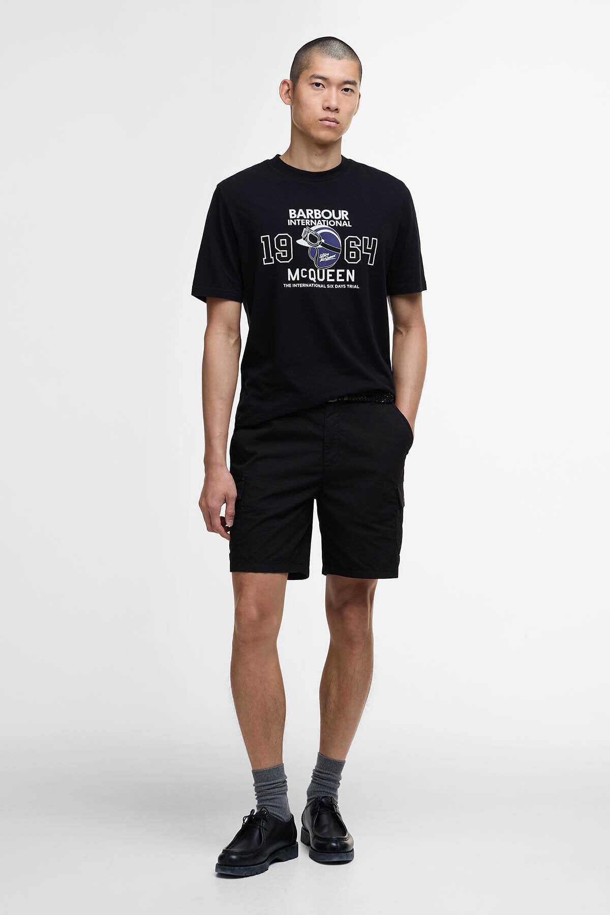 Giles Steve McQueen Grafik T-Shirt