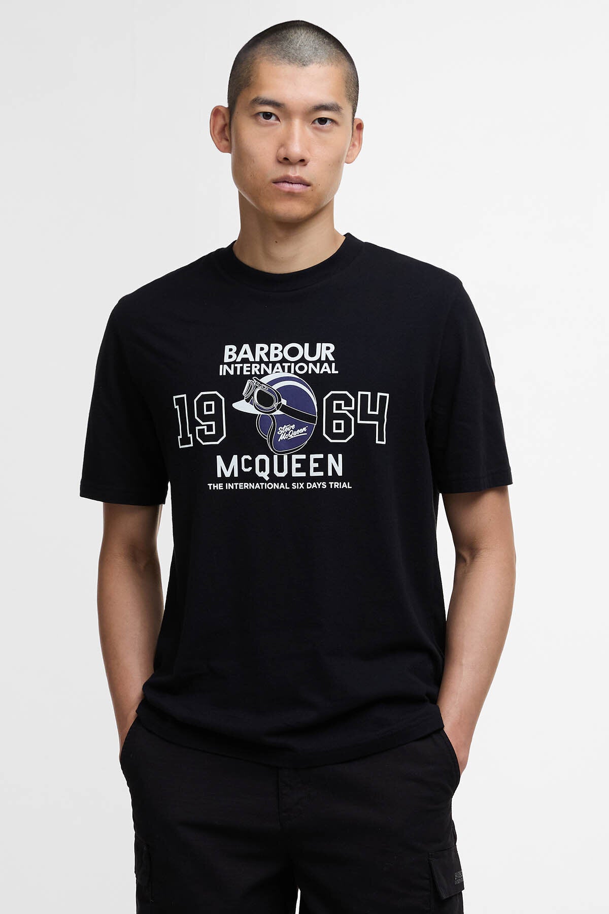 Giles Steve McQueen Grafik T-Shirt
