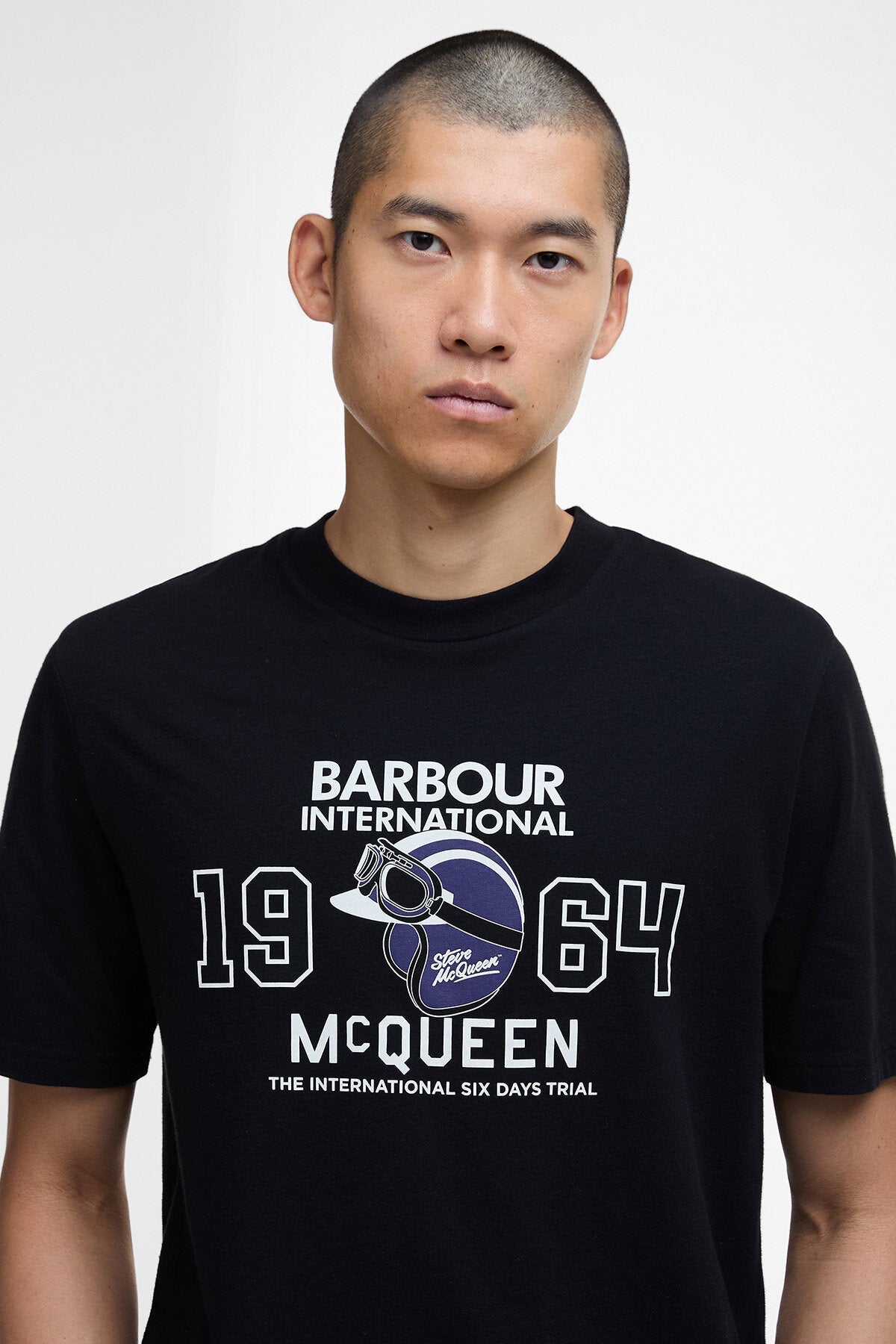 Giles Steve McQueen Grafik T-Shirt