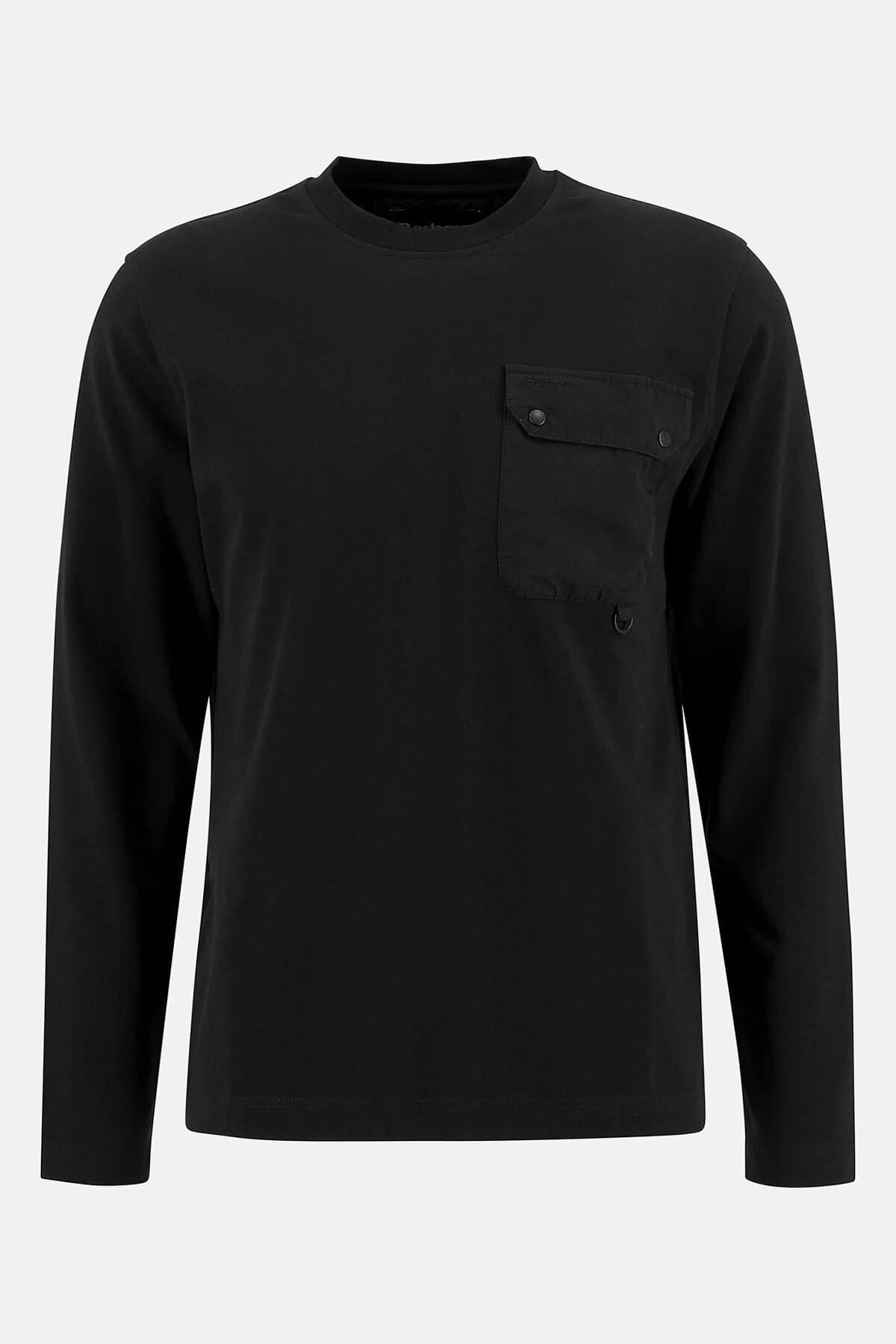 Leazes Langarm-T-Shirt mit legerer Passform