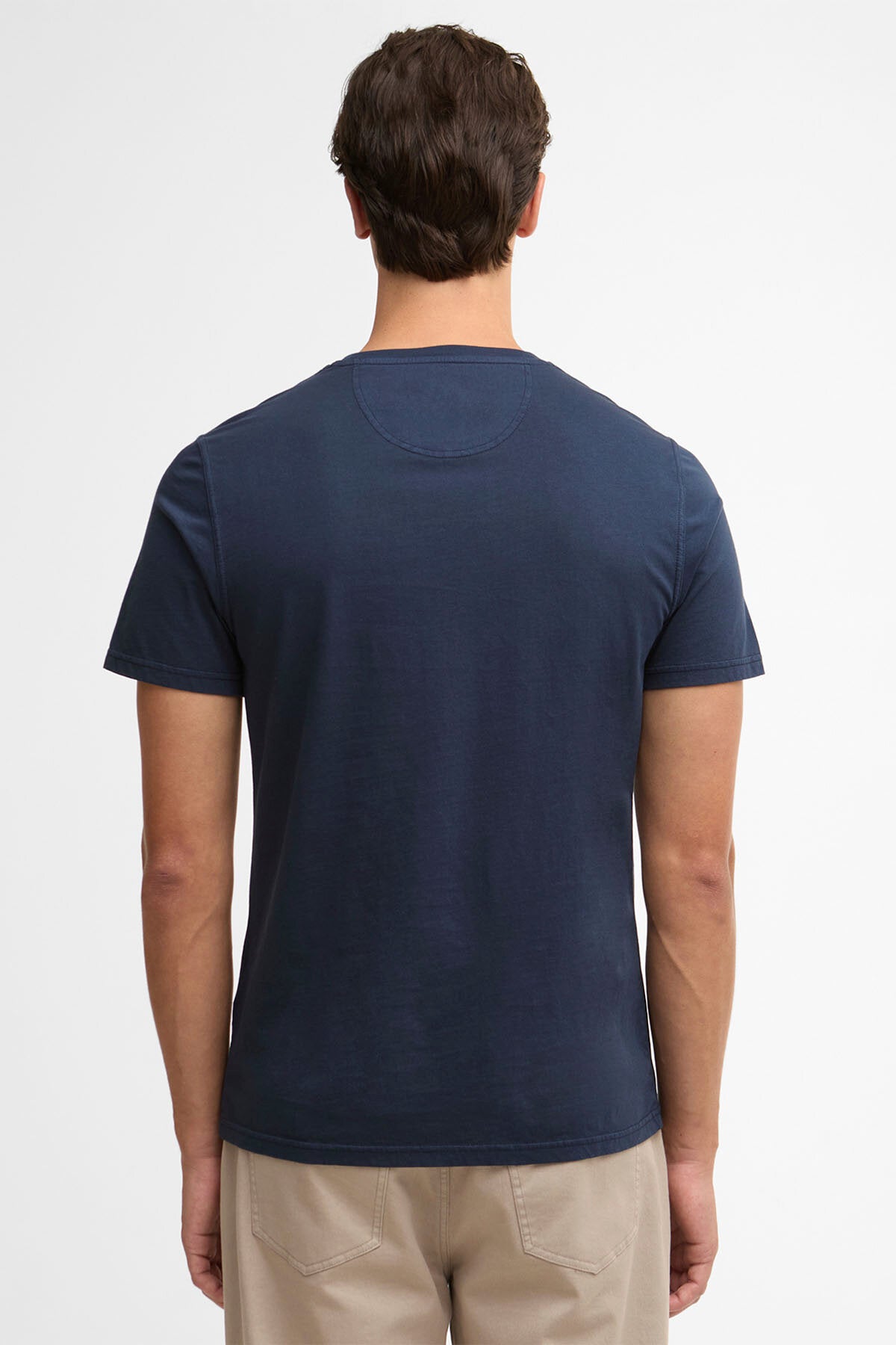Gewaschenes Tartan-T-Shirt