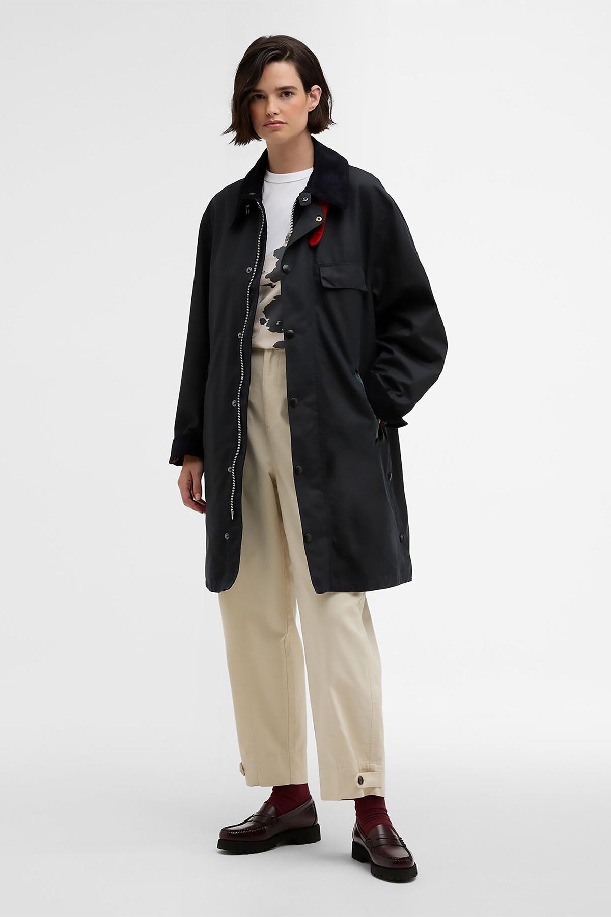 Paul Smith liebt Beeston Wachsjacke