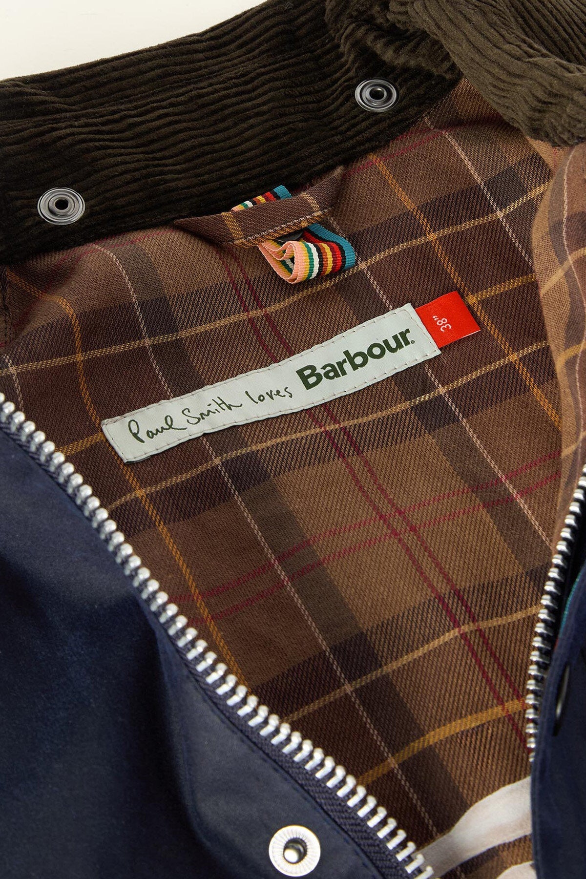 Paul Smith liebt Oversized Bedale Waxed Jacket