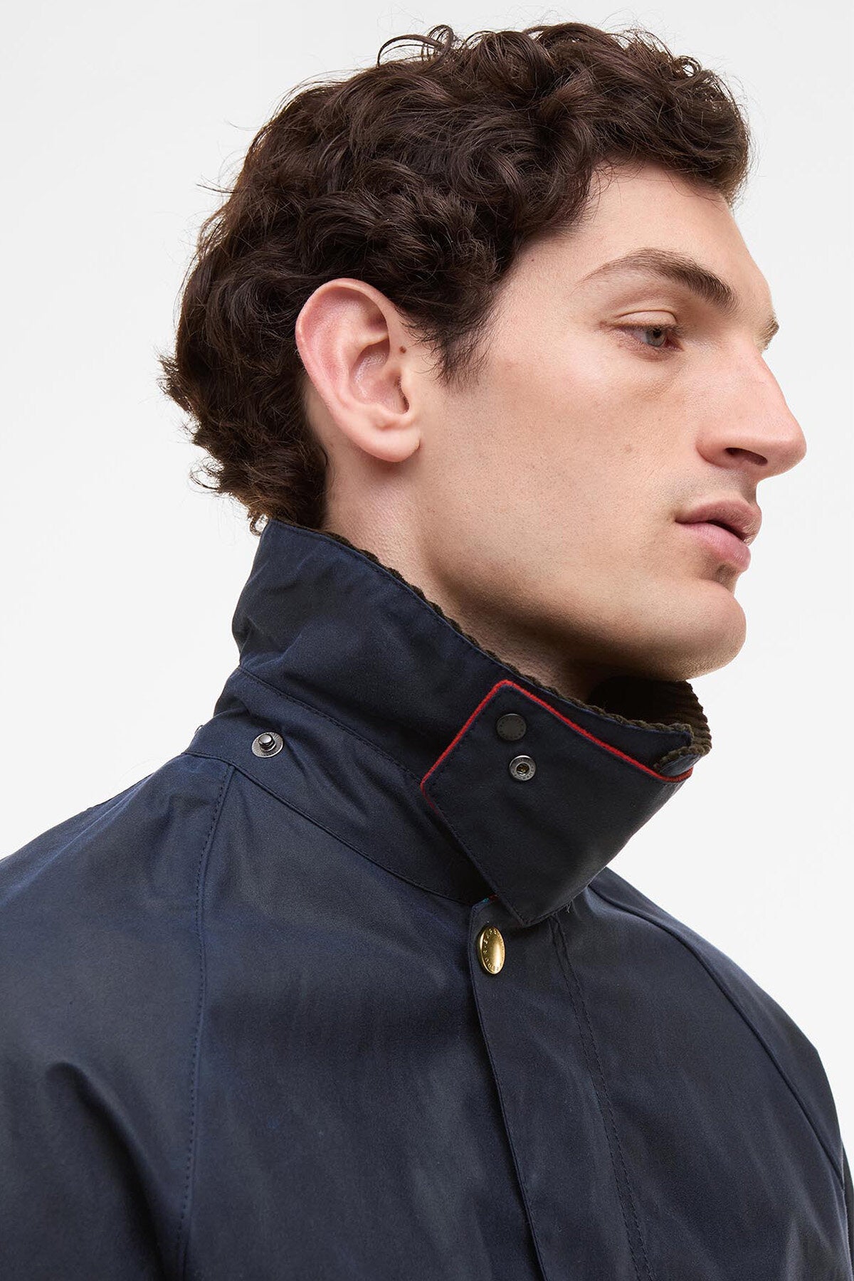 Paul Smith liebt Oversized Bedale Waxed Jacket