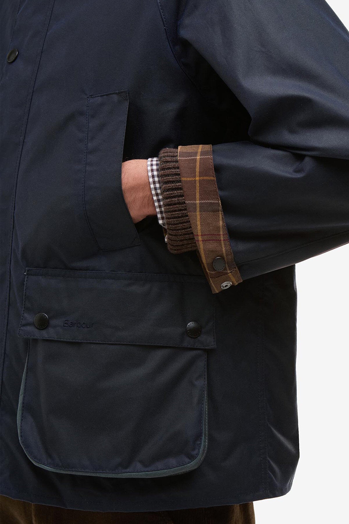 Paul Smith liebt Oversized Bedale Waxed Jacket