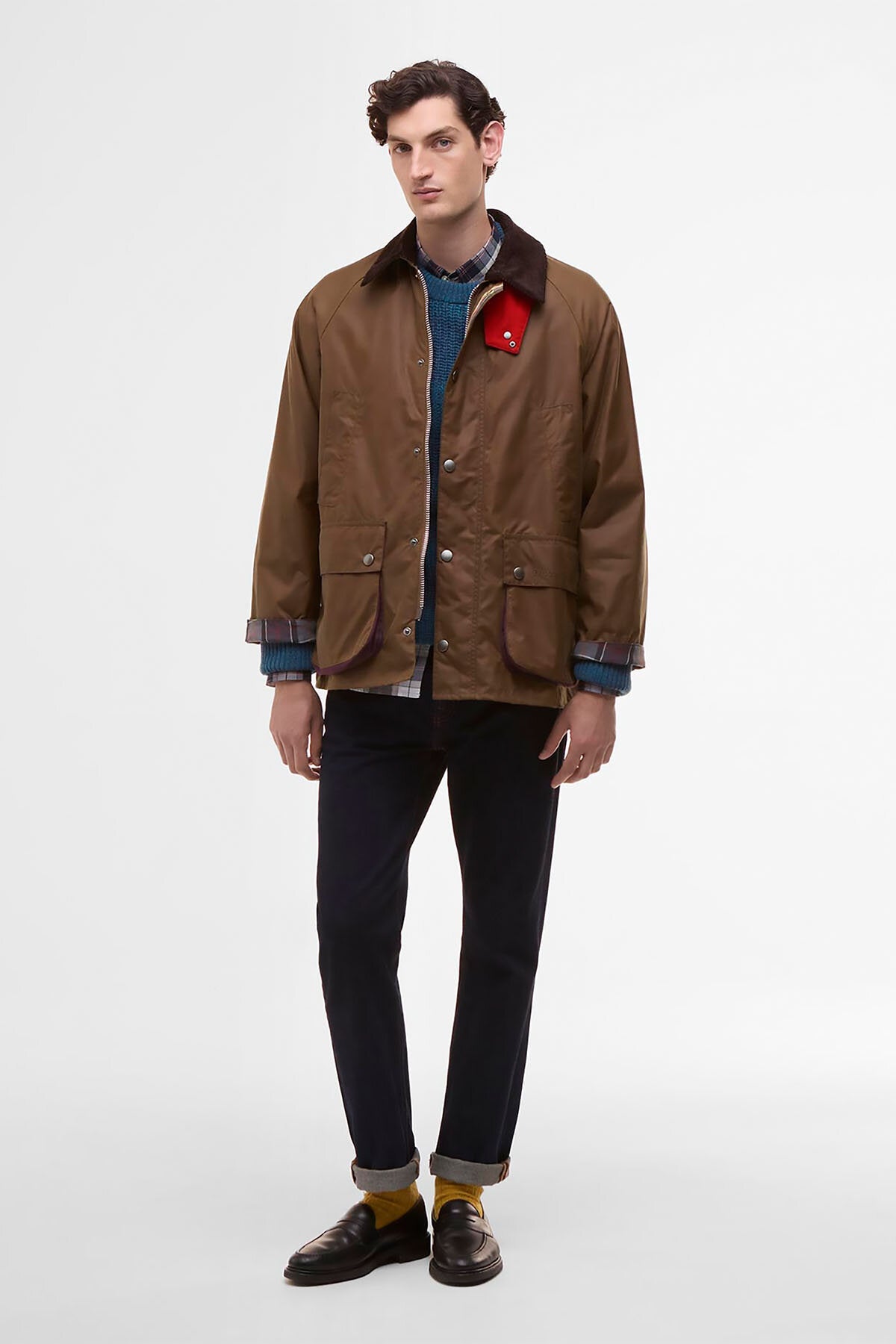 Paul Smith liebt die Oversized Bedale Wachsjacke