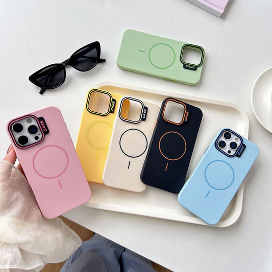 Macron Silikon-Magnet-Hülle für iPhone