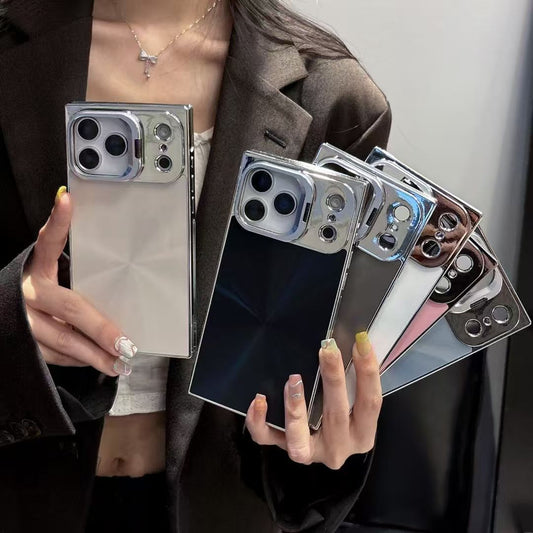 High-End-Laser-Quadrat Aurora Geeignet für iPhone-Handyhülle